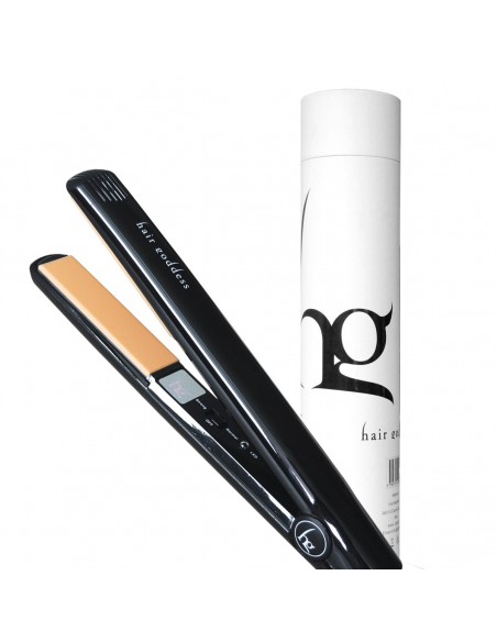 Piastra capelli Hg PRO Black no diamond New KCP grandezza normale